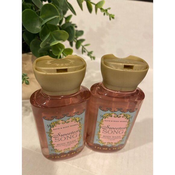 Bath & Body Works “Sweetest Song” New Travel Size Body Wash X 2 - Picture 5 of 5